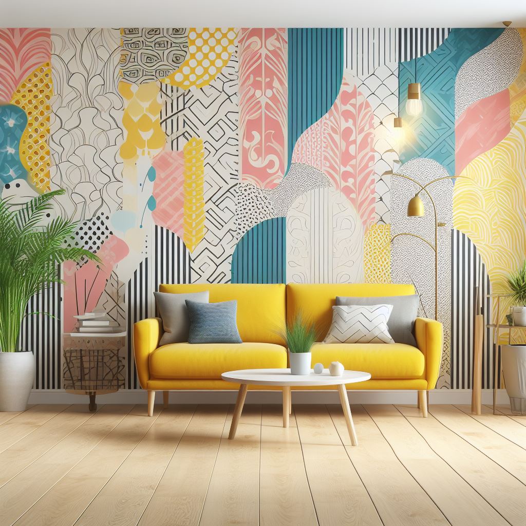 Papel tapiz para pared moderno - Ideas e imágenes